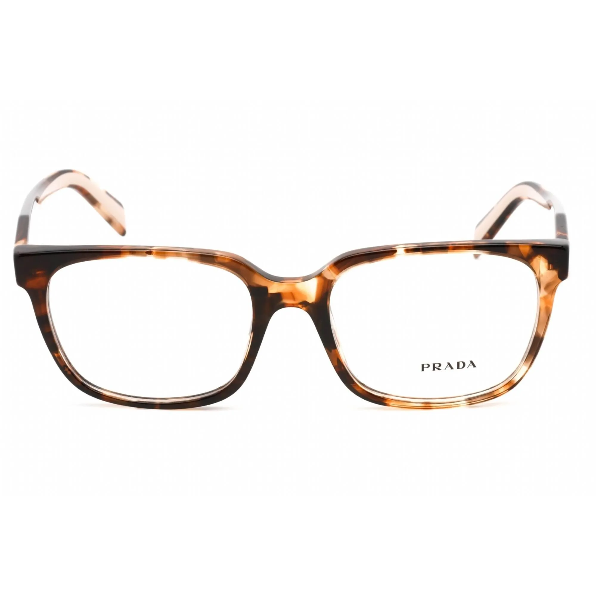 Prada Women's Eyeglasses - Caramel Havana Plastic Frame, 52 mm | 0PR 17ZV 07R1O1