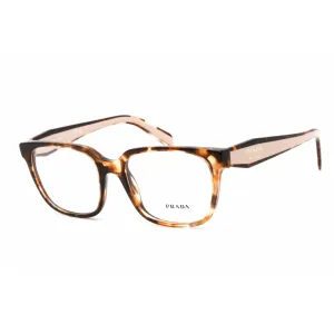 Prada Women's Eyeglasses - Caramel Havana Plastic Frame, 52 mm | 0PR 17ZV 07R1O1