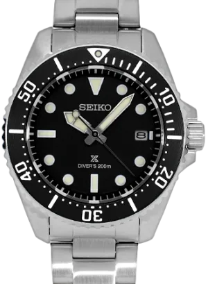 Prospex 200M Diver Scuba Solar Black Ref. SBDJ063