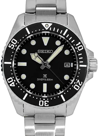 Prospex 200M Diver Scuba Solar Black Ref. SBDJ063