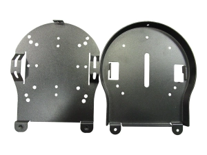 PTZOptics Universal Thin Profile - Camera mounting kit - ceiling mountable - black powder coat PT-CM-1-BK-SS