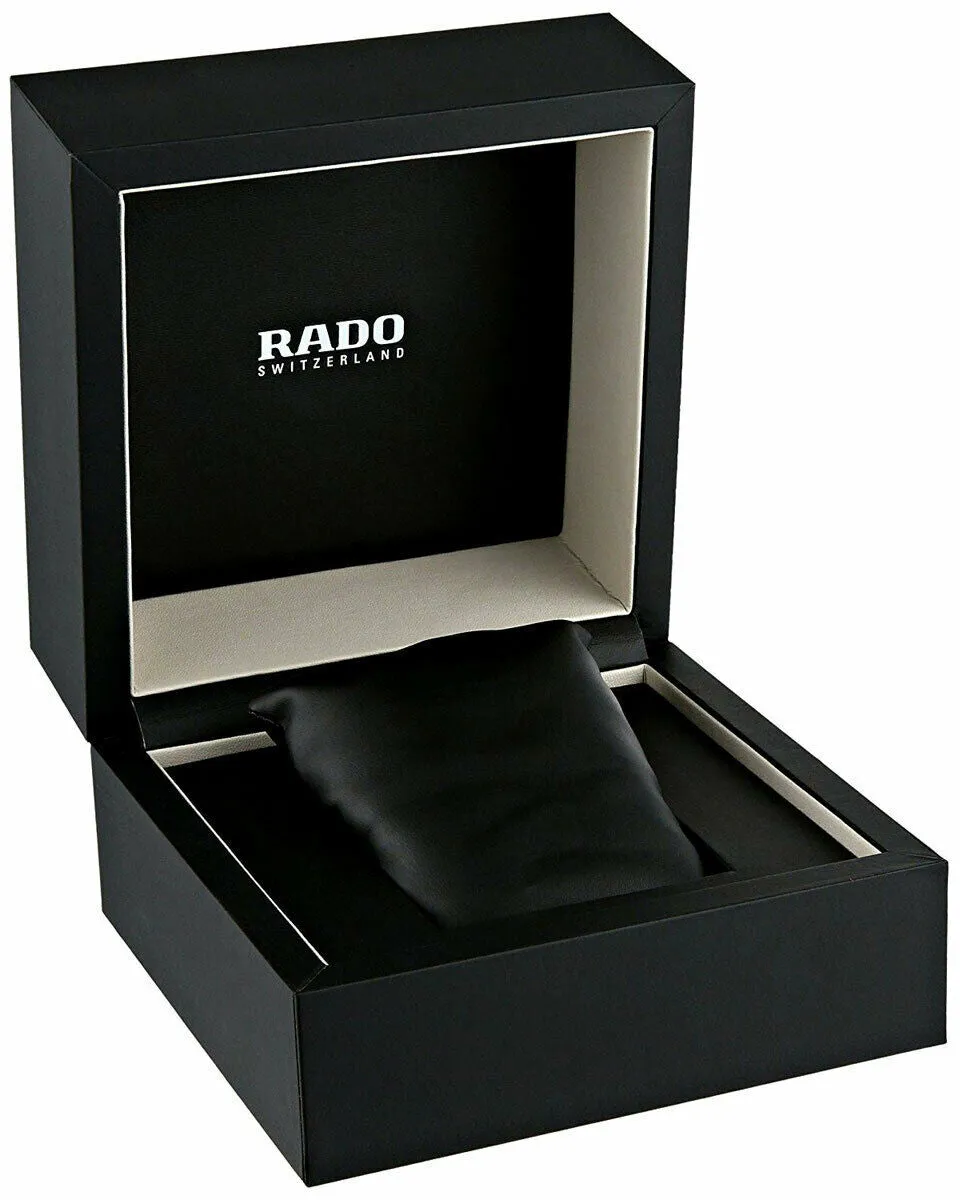 Rado Integral Jubile Stainless Steel and White Ceramic Quartz Mother of Pearl Dial Diamonds Womens Watch R20747901