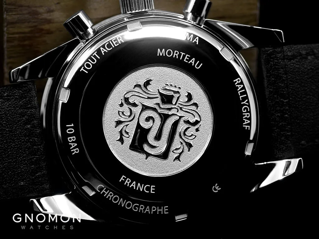 Rallygraf Meca-Quartz Chronograph Reverse Panda - Leather