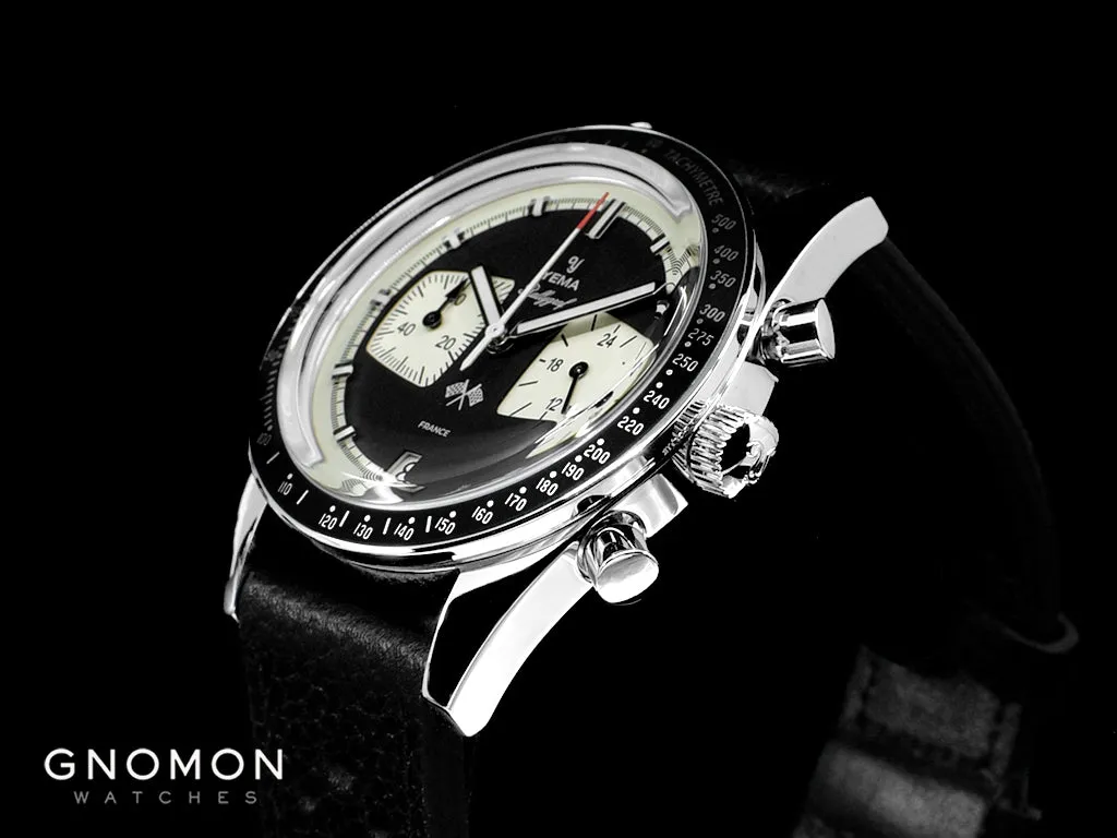Rallygraf Meca-Quartz Chronograph Reverse Panda - Leather