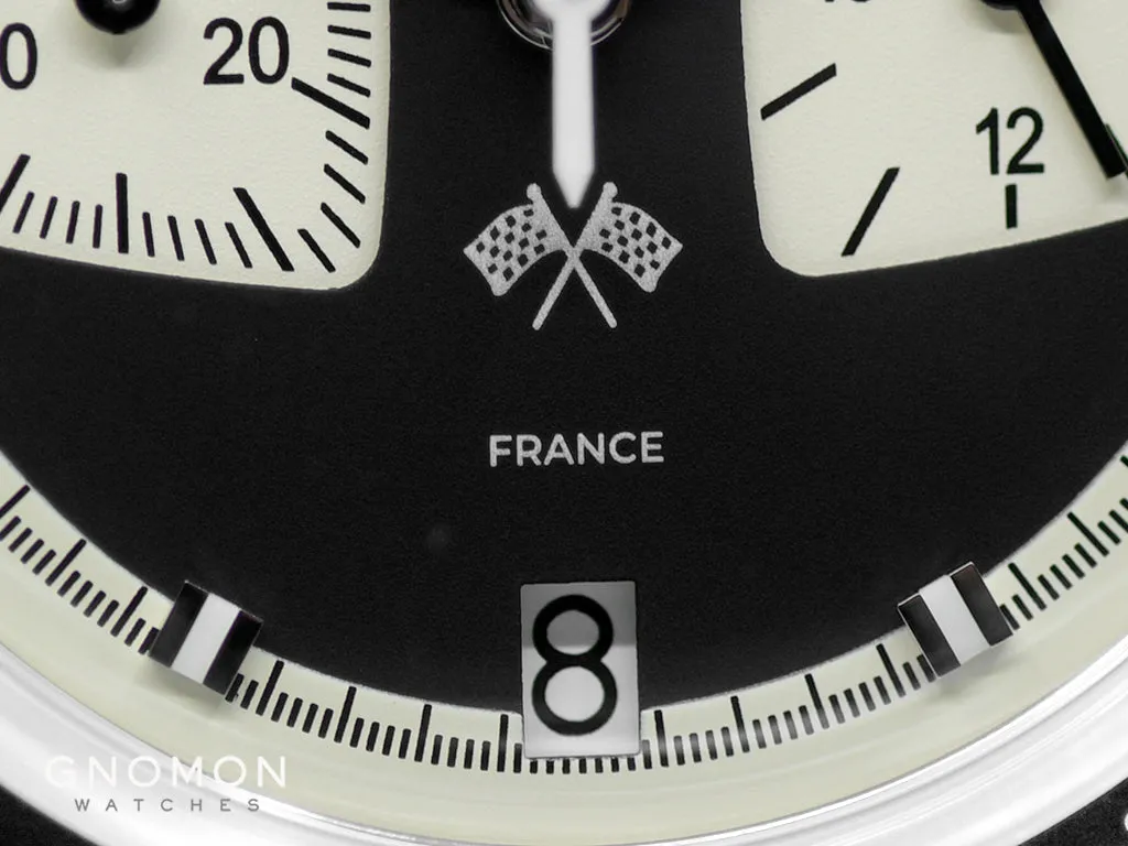 Rallygraf Meca-Quartz Chronograph Reverse Panda - Leather