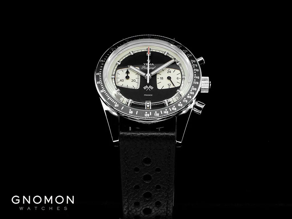 Rallygraf Meca-Quartz Chronograph Reverse Panda - Leather