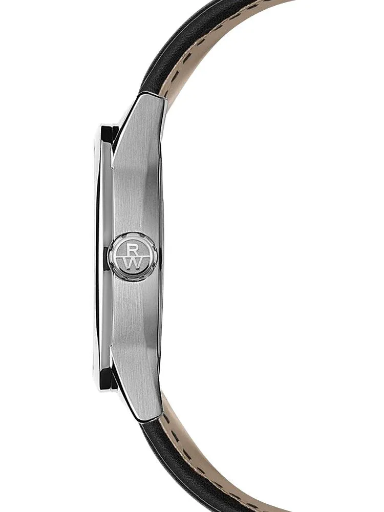 Raymond Weil Freelancer Automatic Stainless Steel Black Dial Black Leather Strap Mens Watch 2780-STC-20001
