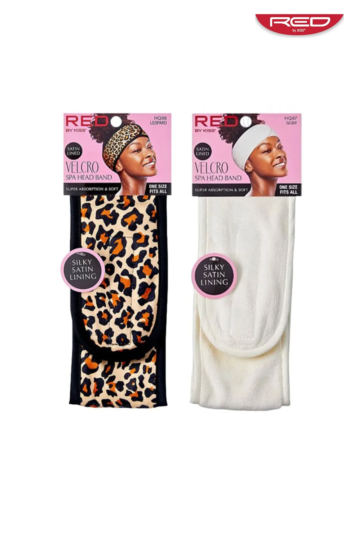 RED BY KISS VELCRO SPA HEADBAND