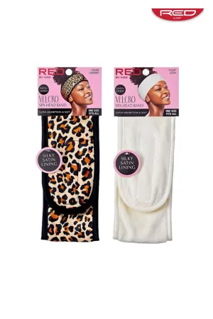 RED BY KISS VELCRO SPA HEADBAND