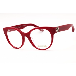 Roberto Cavalli Women's Eyeglasses - Red Acetate Cat Eye Full Rim Frame | VRC027M 09EZ