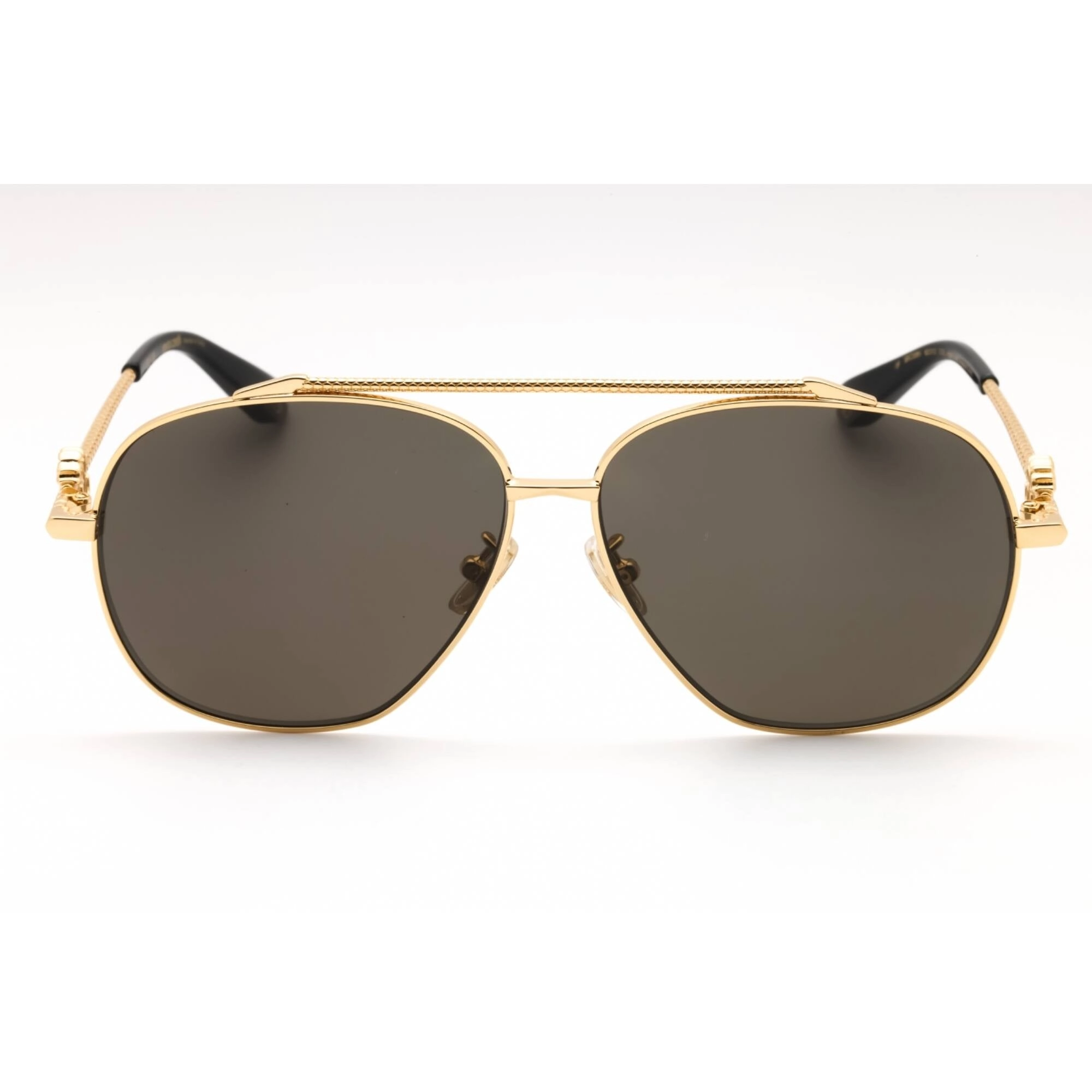 Roberto Cavalli Women's Sunglasses - Yellow Gold Metal Aviator Frame | SRC008V 400P