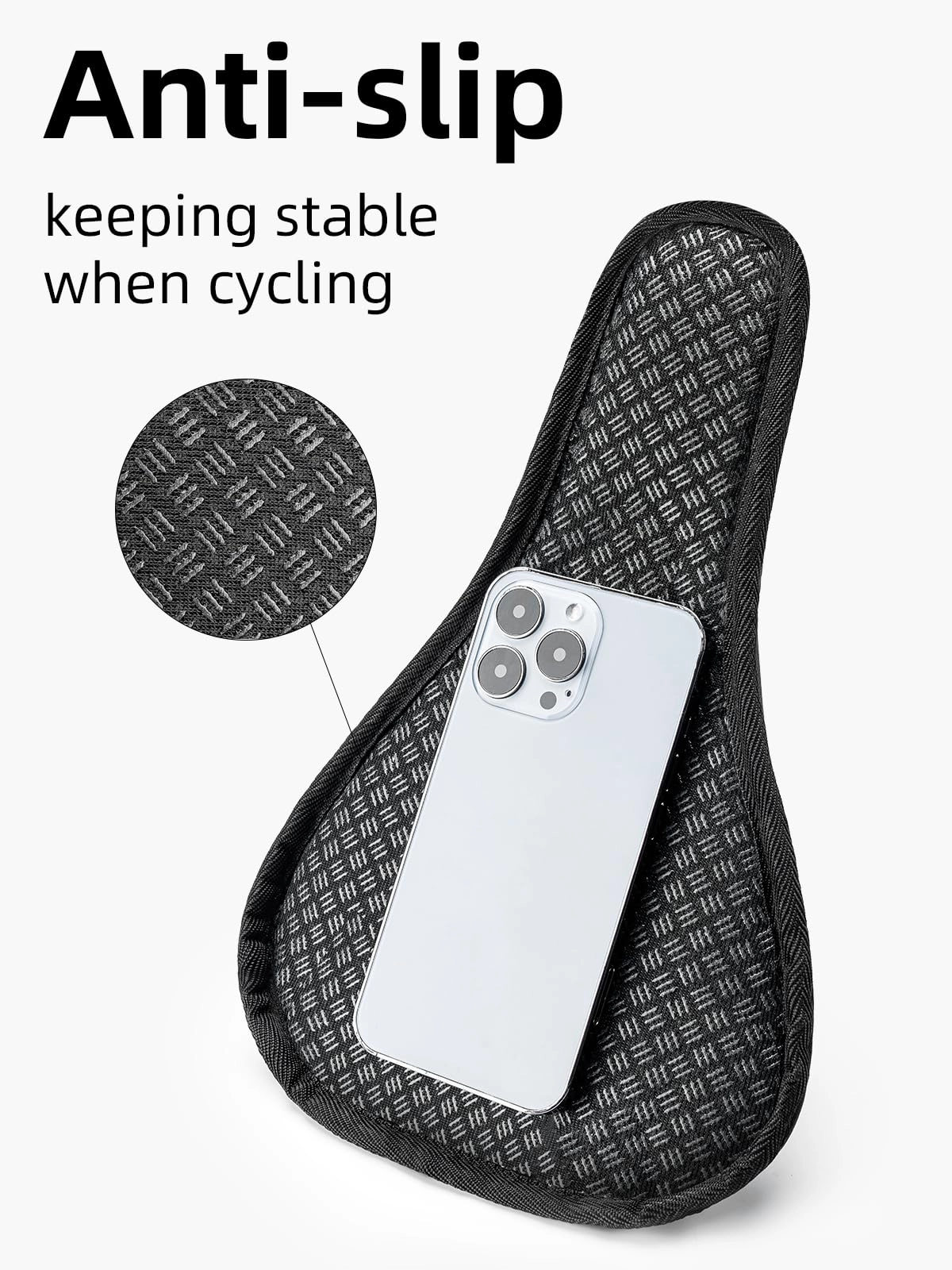 ROCKBROS Gel Bike Seat Cover Comfortable Padded Cushion for Peloton
