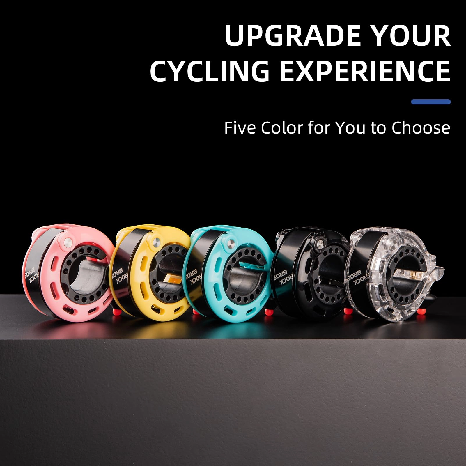 ROCKBROS Hidden Bike Bell Clear Loud Sound 22.2/25.4/31.8mm Bars 100DB Bike Horn
