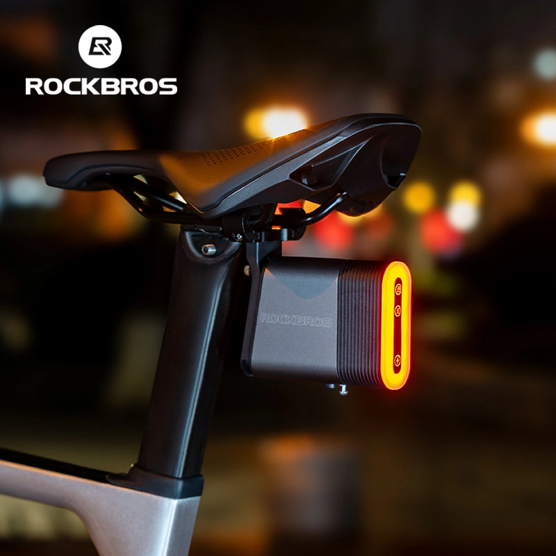 ROCKBROS Smart Bluetooth Lock Light Brake Sensing 5 Modes Diurnal Light