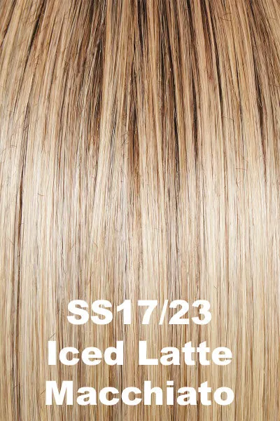Sale - Raquel Welch Wigs - Crushing on Casual Elite - Color: Shaded Iced Latte Macchiato (SS17/23)