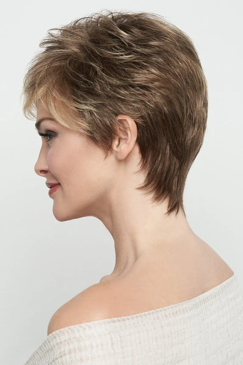 Sale - Raquel Welch Wigs - Crushing on Casual Elite - Color: Shaded Iced Latte Macchiato (SS17/23)