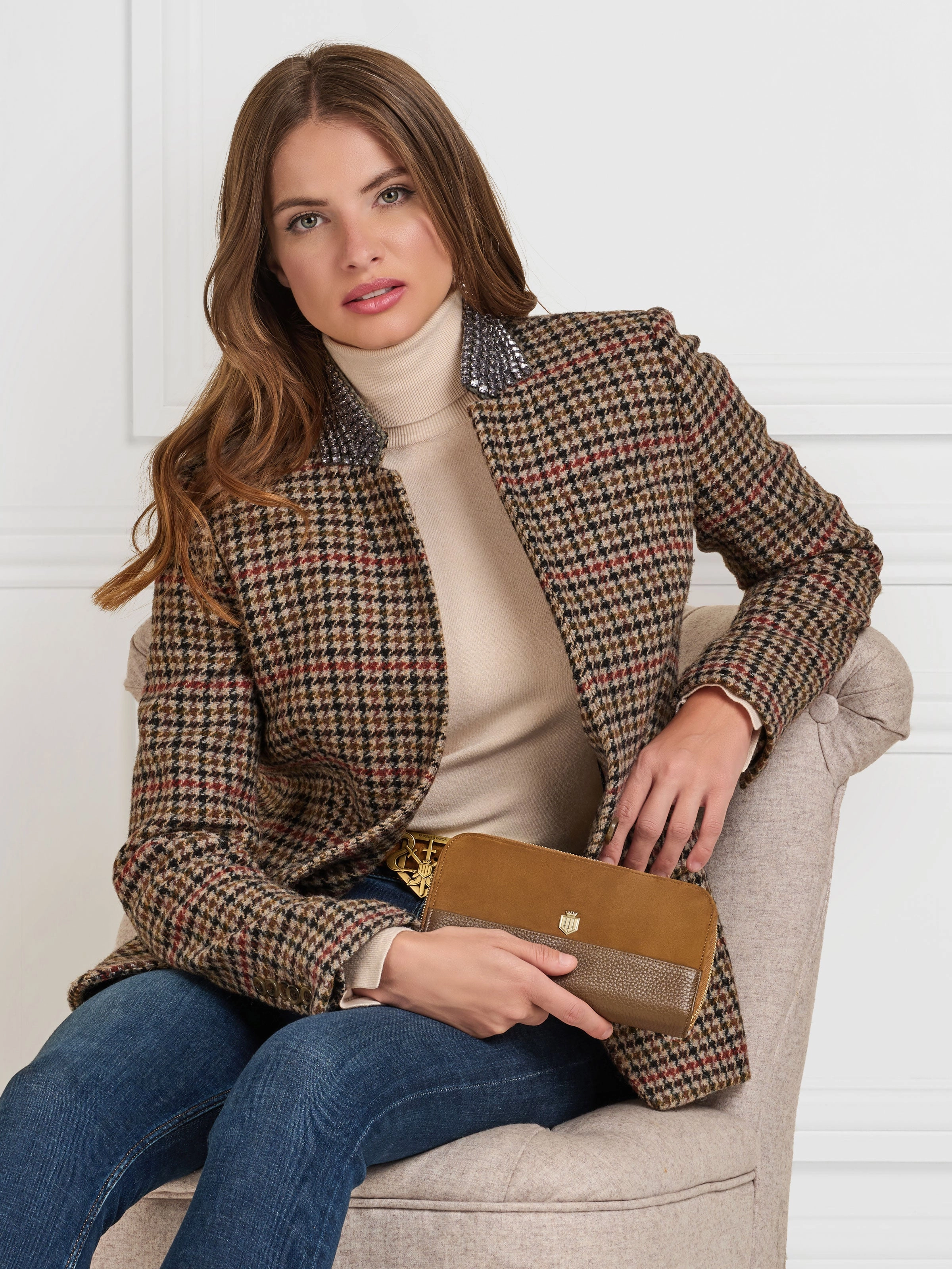 Salisbury Travel Wallet - Tan