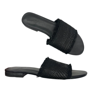 Sandals Flats By Universal Thread In Black, Size:7