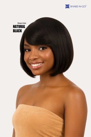 SHAKE N GO GOLDEN 100% HUMAN HAIR WIG - MALINDA