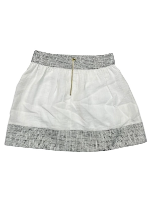 Skirt Mini & Short By Line & Dot In White, Size:M
