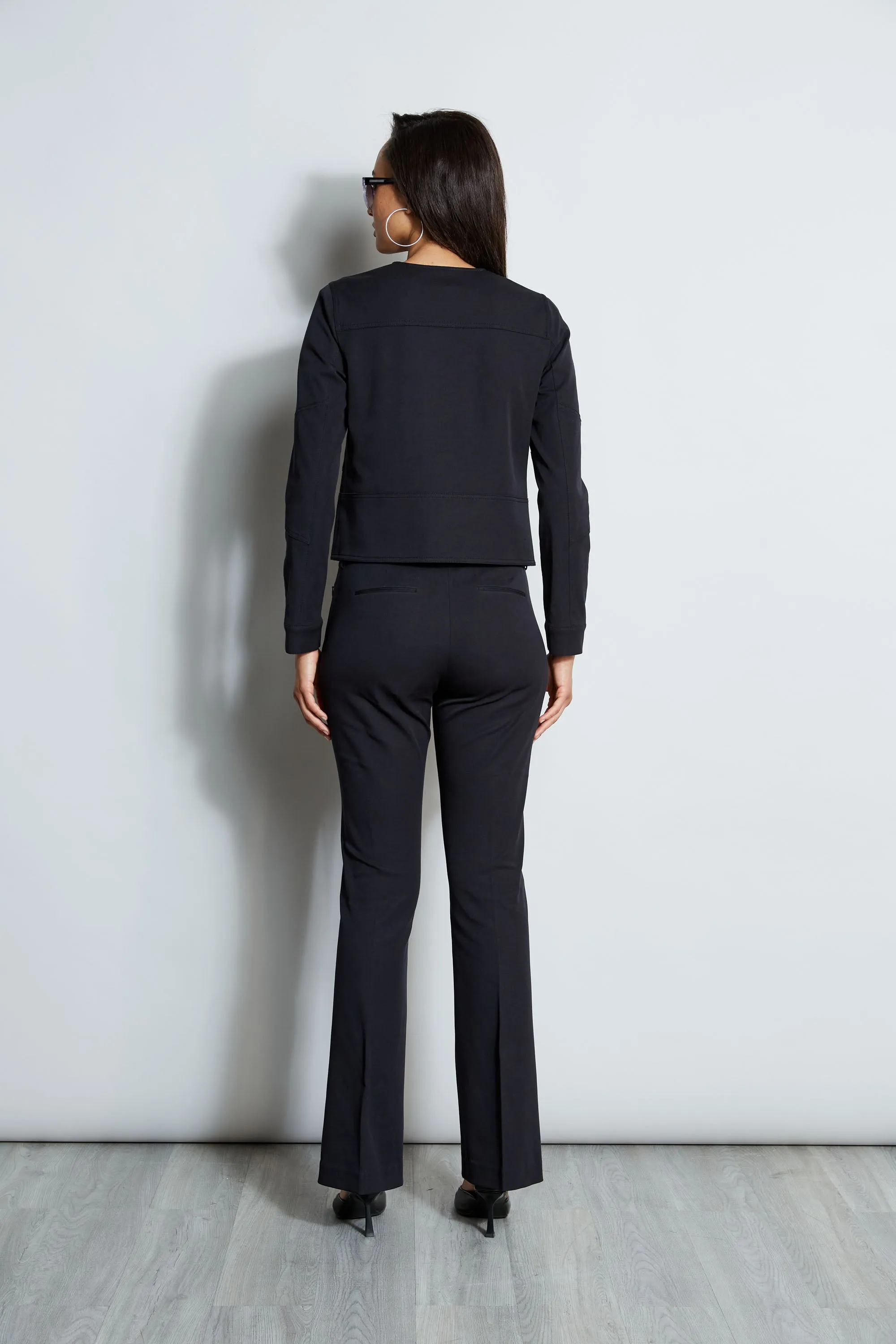 Stretch Cotton Fit & Flare Pant