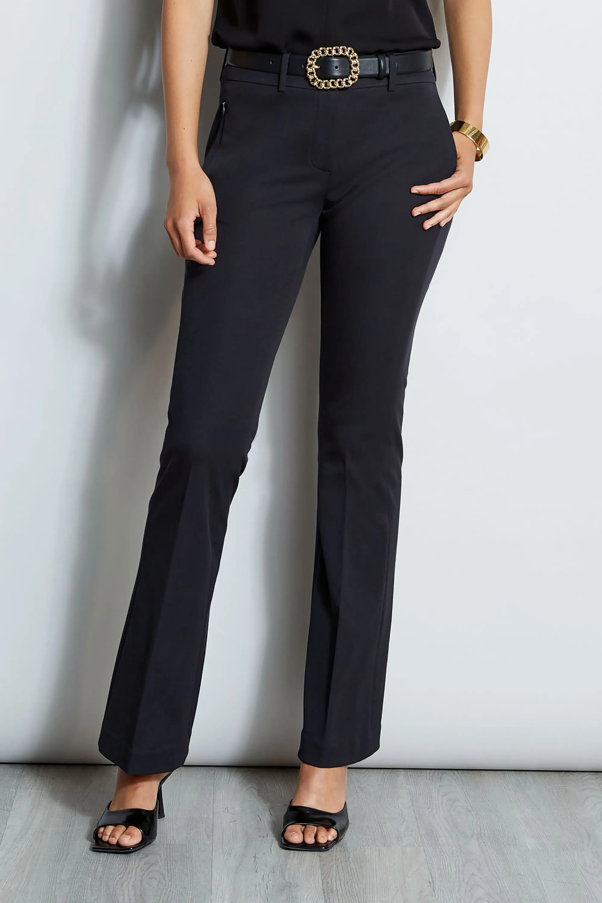 Stretch Cotton Fit & Flare Pant