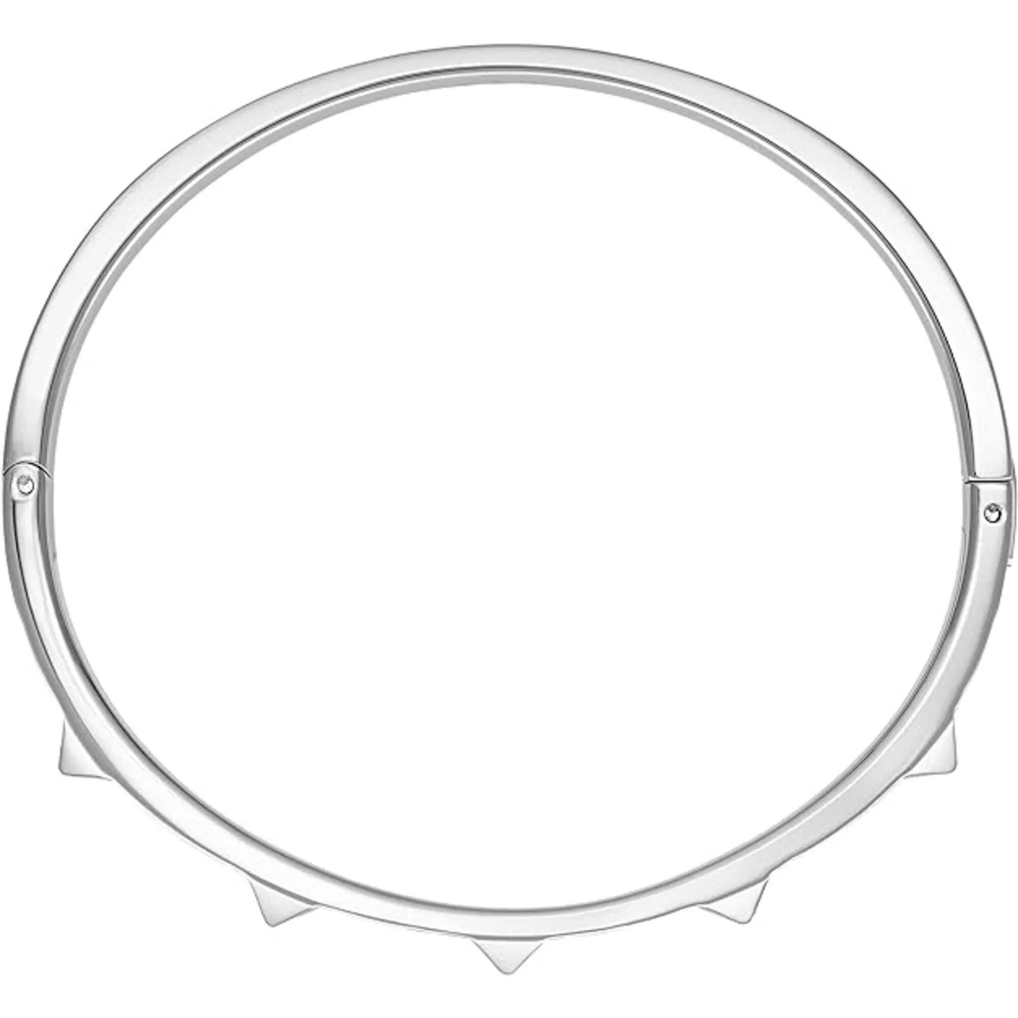 Swarovski Women's Bangle Bracelet - Tactic White Crystal Stainless Steel | 5472585