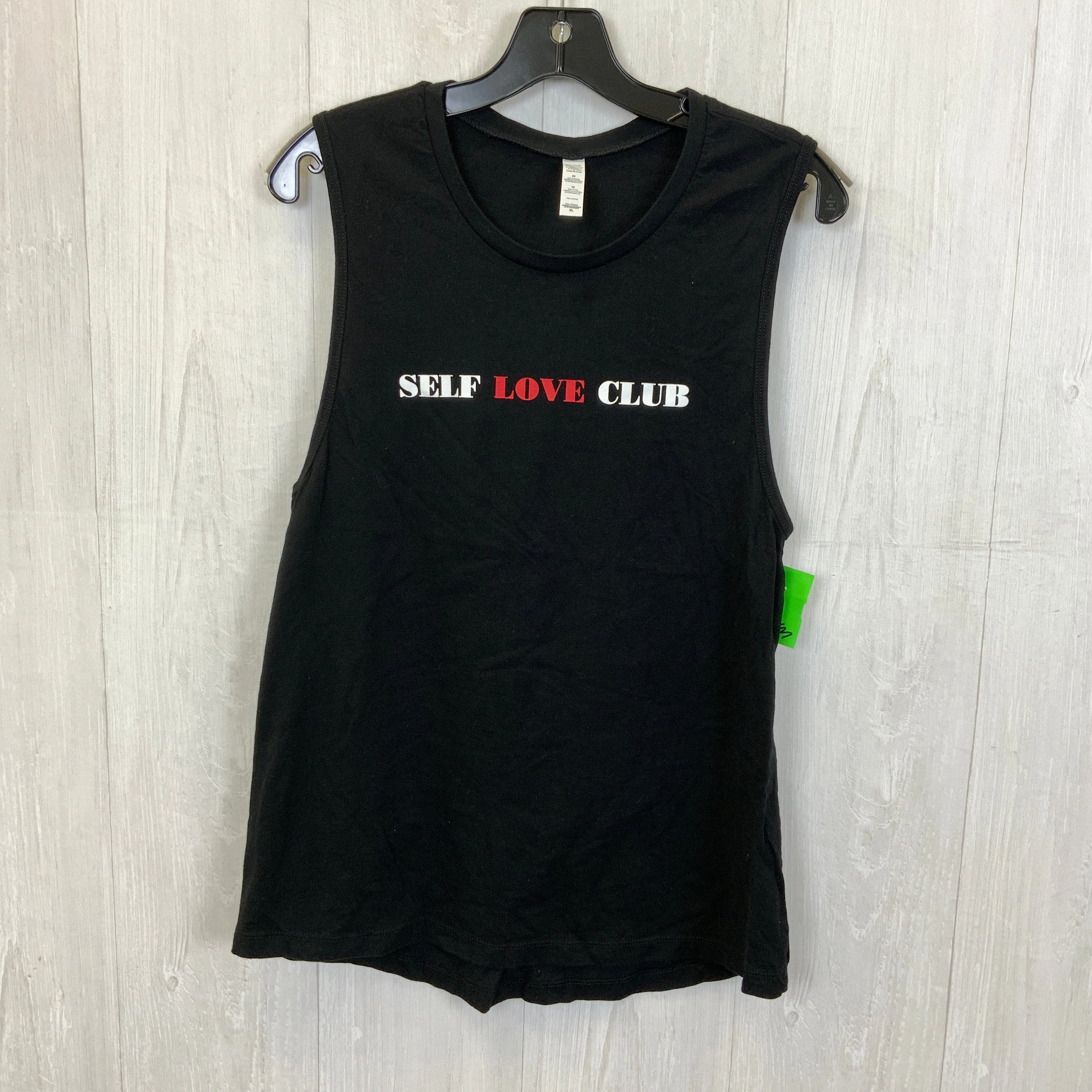 Tank Top By Clothes Mentor In Black, Size:Xl