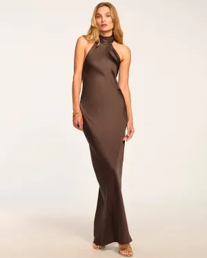 Tatiana High Neck Gown