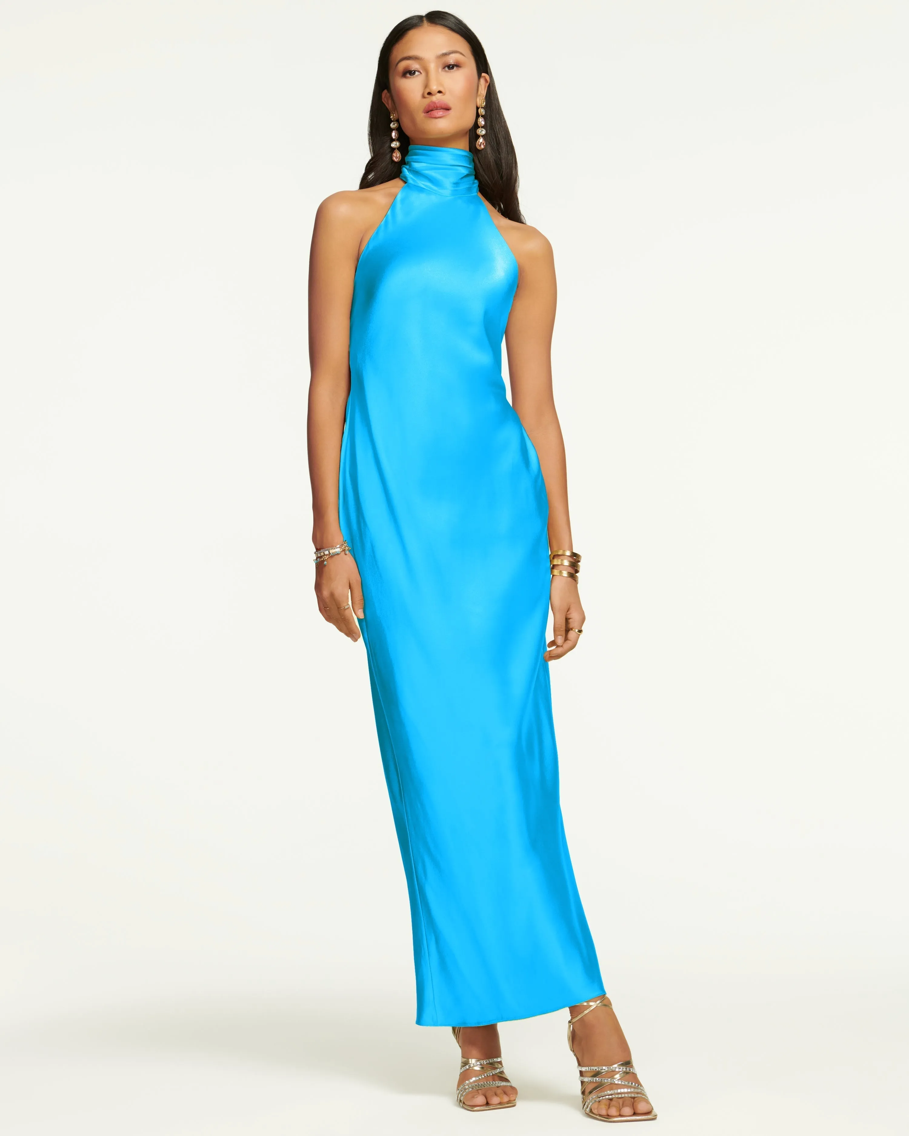 Tatiana High Neck Gown