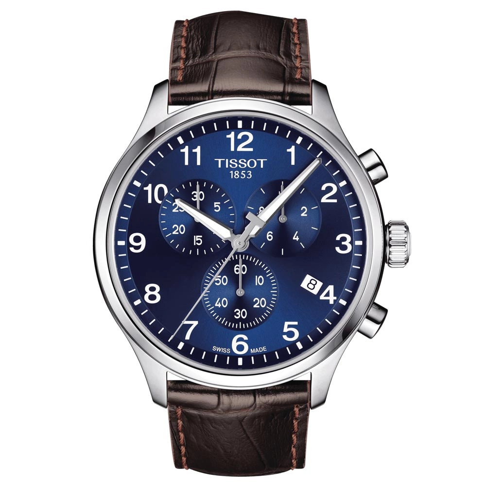 Tissot Chrono XL 45mm Blue Dial Quartz Gents Watch T1166171604700