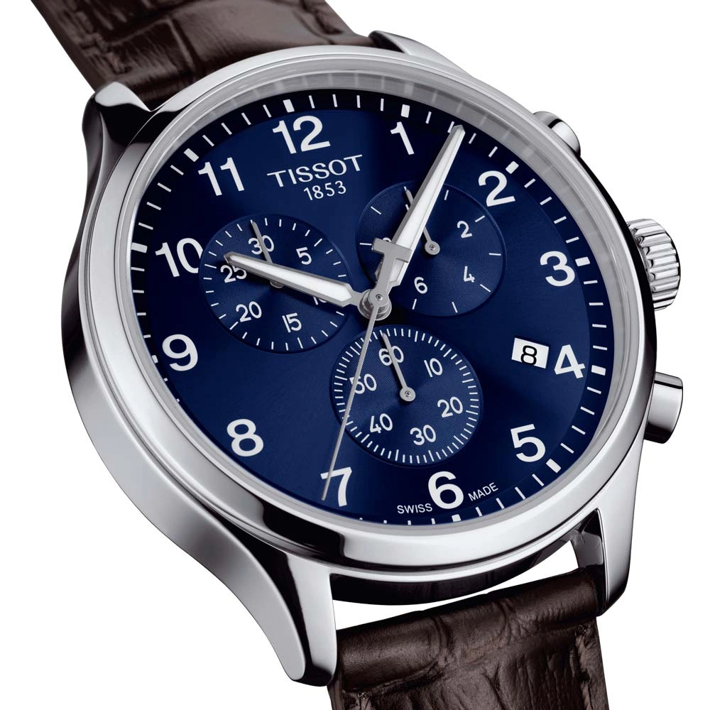 Tissot Chrono XL 45mm Blue Dial Quartz Gents Watch T1166171604700
