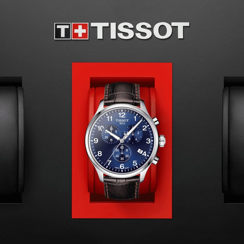 Tissot Chrono XL 45mm Blue Dial Quartz Gents Watch T1166171604700