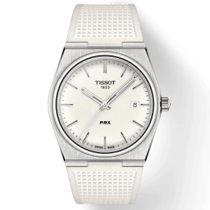 Tissot PRX 40mm White Dial Quartz Gents Watch T1374101701100