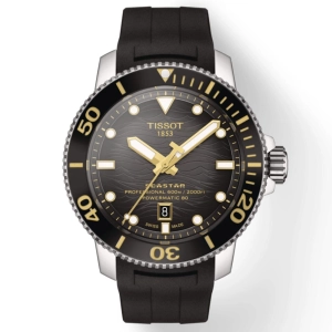 Tissot Seastar 2000 Powermatic 80 Grey Dial 46mm Automatic Gents Watch T1206071744101