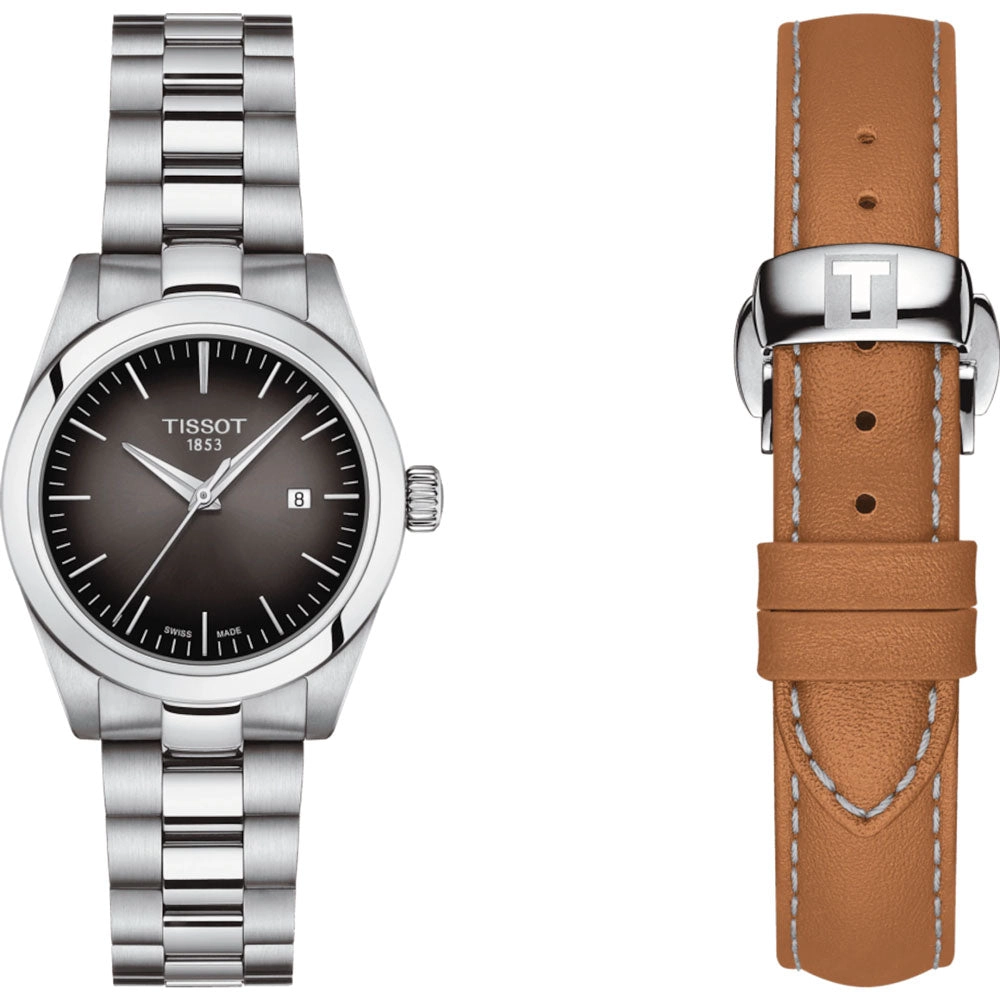 Tissot T-My Lady 29.3mm Anthracite Dial Quartz Watch T1320101106100