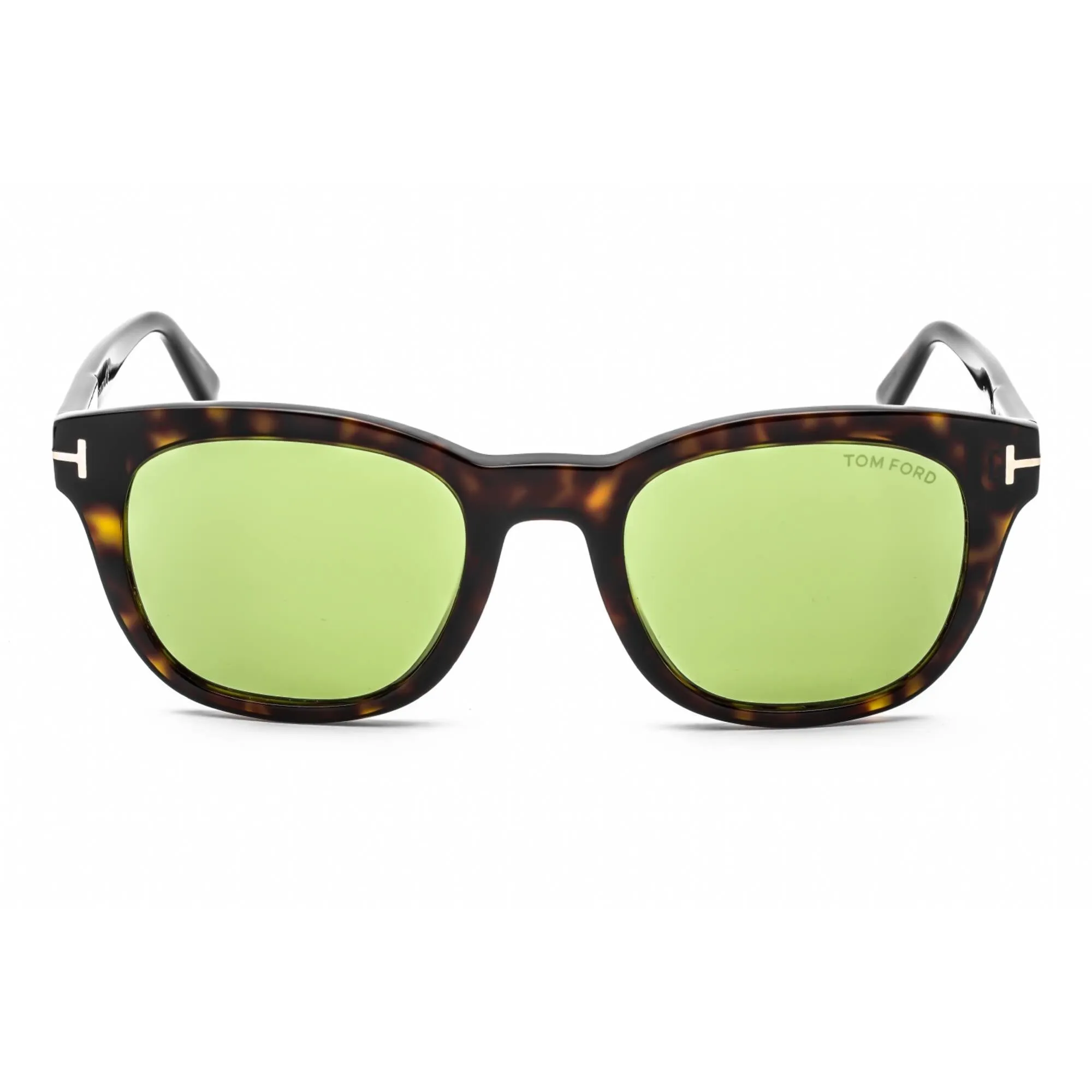 Tom Ford Women's Sunglasses - Dark Havana Plastic Square Full Rim Frame | FT0676 52N