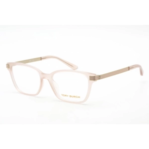 Tory Burch Women's Eyeglasses - Rectangular Milky Blush Plastic Frame | 0TY4007U 1878