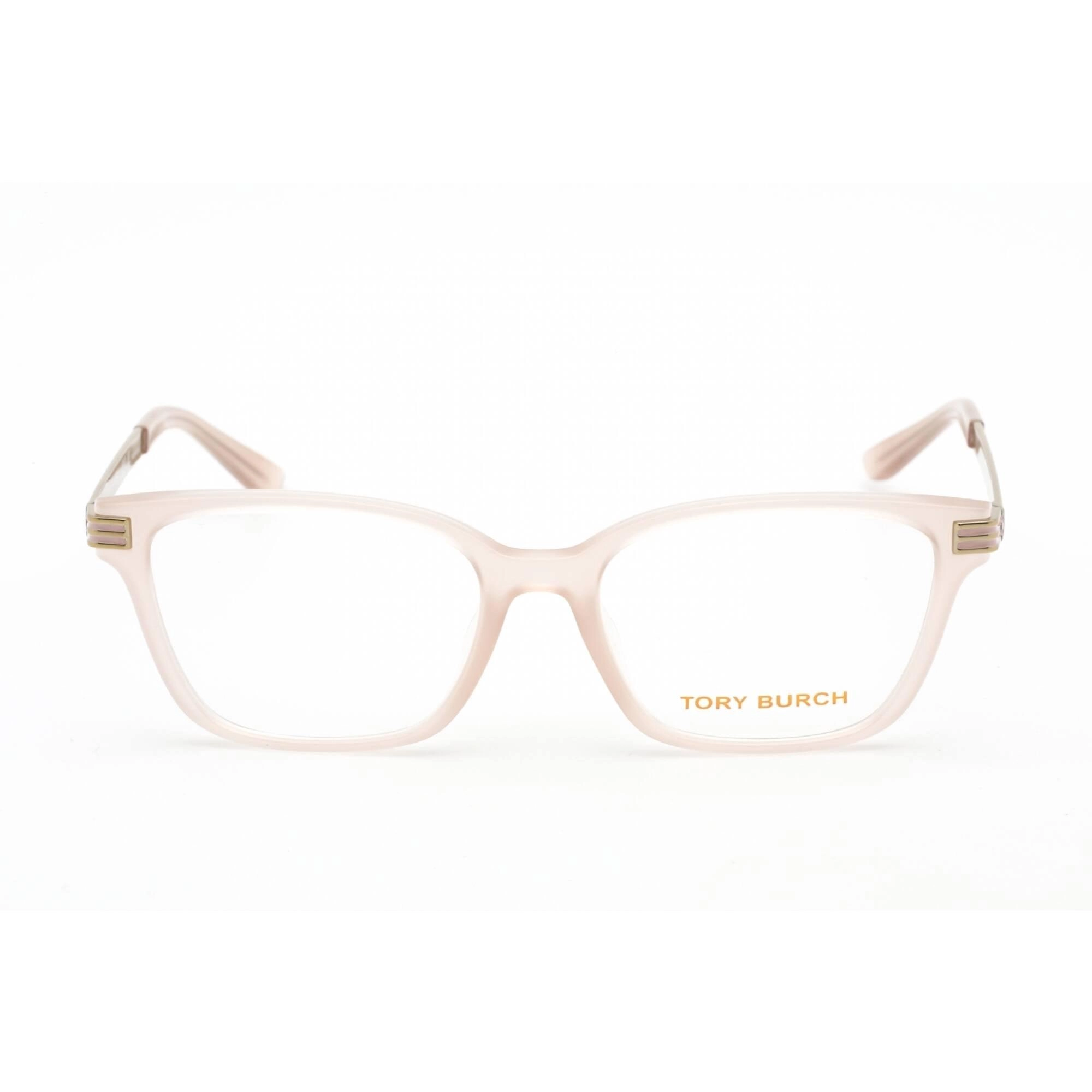 Tory Burch Women's Eyeglasses - Rectangular Milky Blush Plastic Frame | 0TY4007U 1878