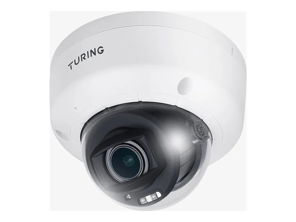 Turing Edge  EVC5ZD - Network surveillance camera - dome - outdoor - ingress protection / vandal resistant - color (Day&Night) EVC5ZD256-1Y