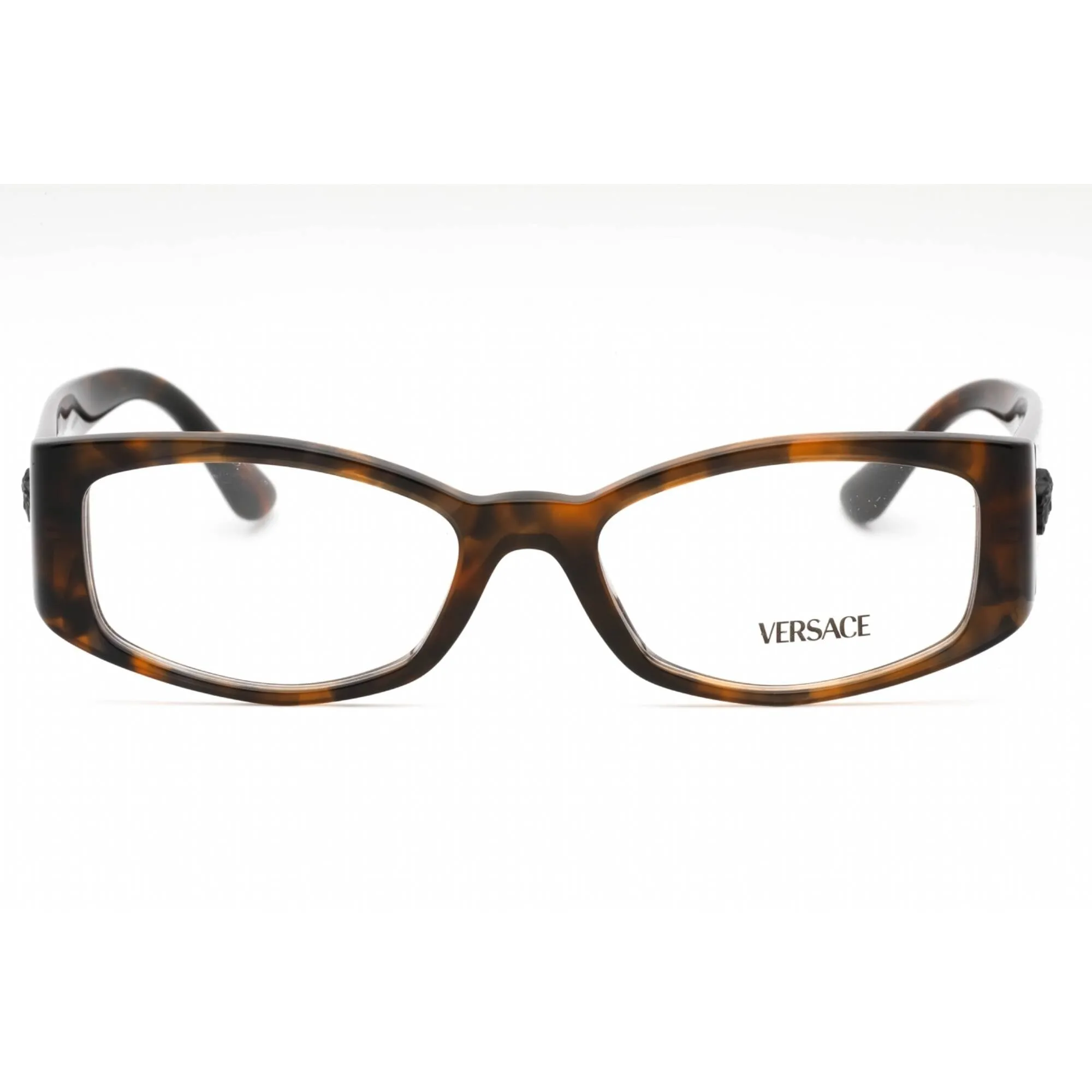 Versace Women's Eyeglasses - Havana Plastic Cat Eye Full Rim Frame | 0VE3343 5429