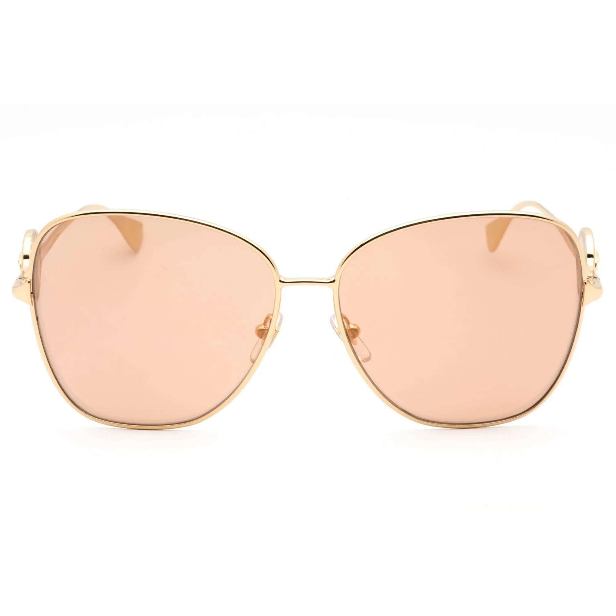 Versace Women's Sunglasses - Gold Metal Frame Light Brown Lens | 0VE2256 10027D