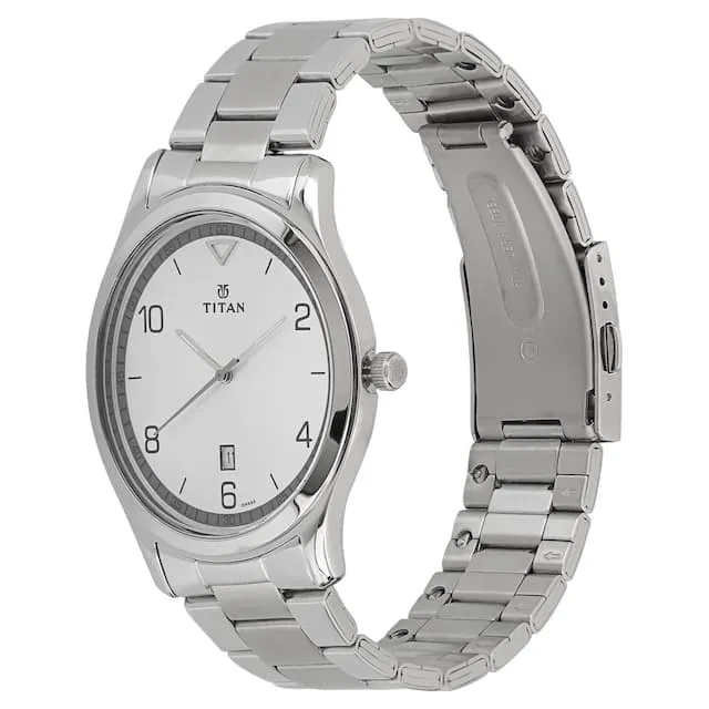 Workwear White Dial Stainless Steel