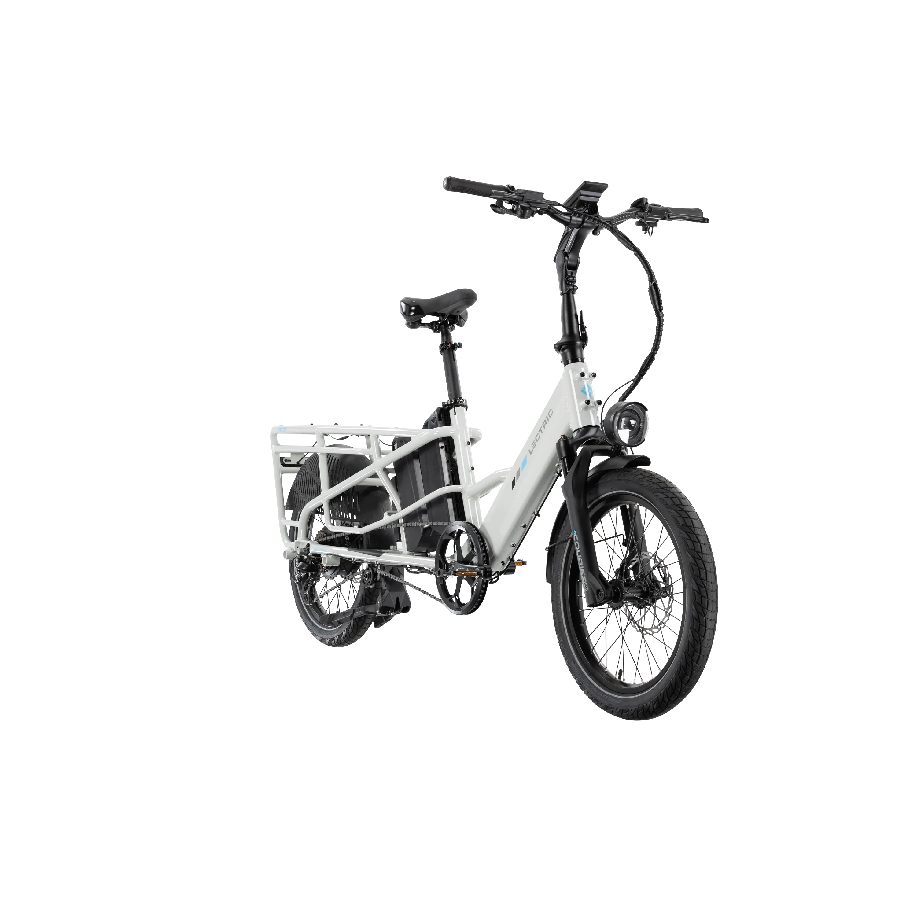 XPedition 2.0 Stratus White Dual-Battery eBike